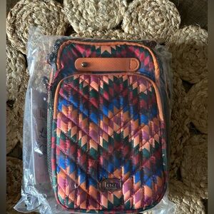 NWT Lug Guild Collection Mini Skeeter Bargello Mountains Multi